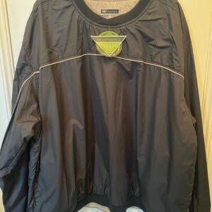 Wedge Golf and Beyond Men's Reversible Windbreaker Size XL. NWT